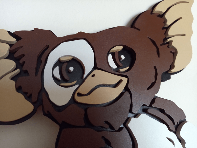 Gizmo, le plus mignon des mogwaï - 28x32 cms