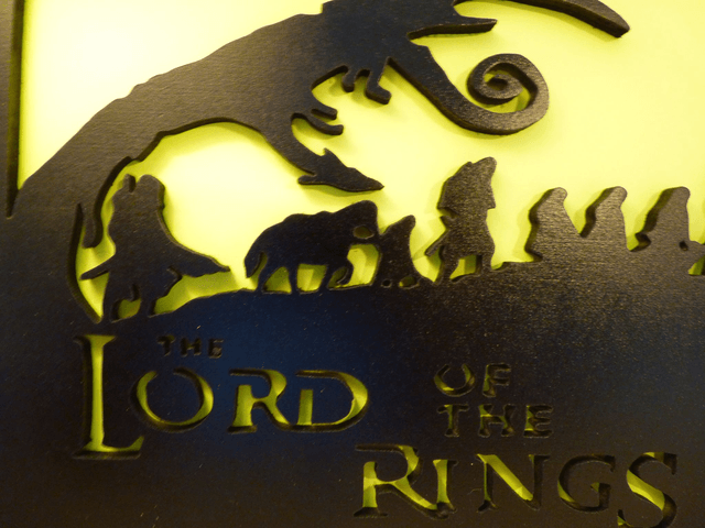 The Lord of Rings - 28x20 cms