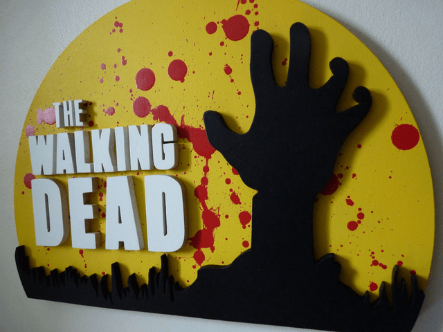 The Walking Dead - 28x20 cms