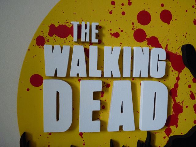 The Walking Dead - 28x20 cms