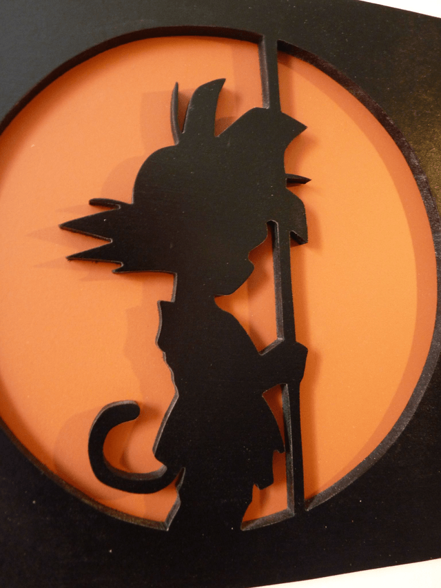 Son Goku Jeune - 20x20 cms