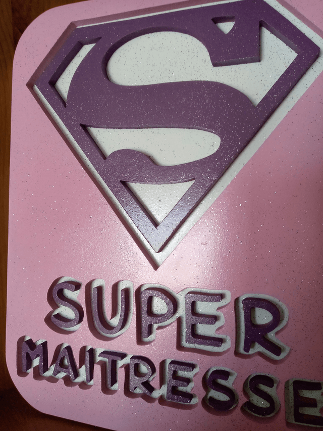 Super Maitresse - 20 x 25 cms