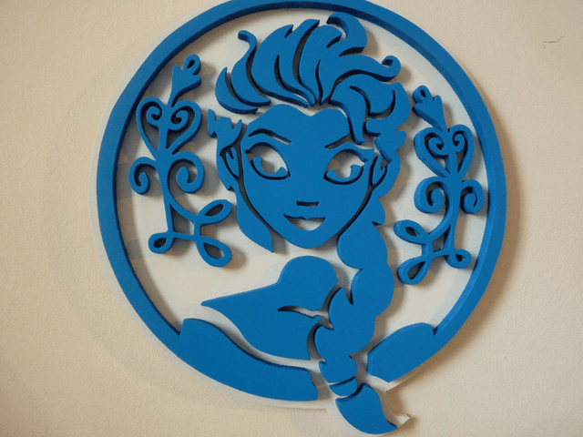 La Reine des Neiges - 19x20 cms