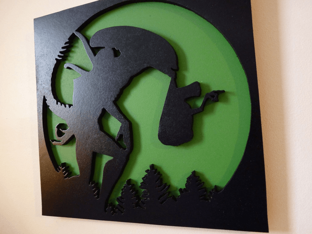 Baby Sitter Alien et E.T. - 20x20 cms