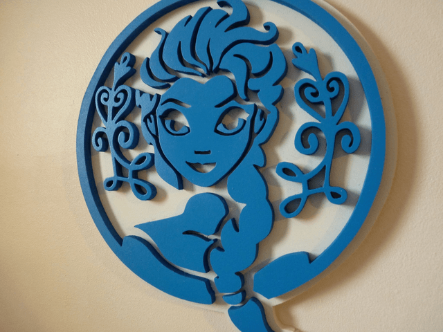 La Reine des Neiges - 19x20 cms