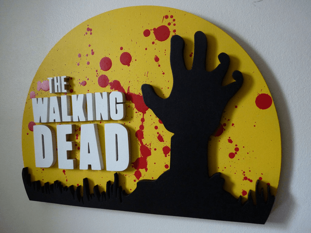 The Walking Dead - 28x20 cms