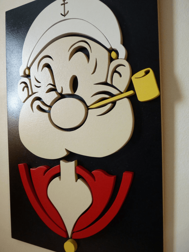Popeye - 19x29 cms