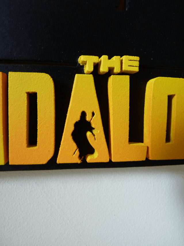 The Mandalorian - 20x28 cms