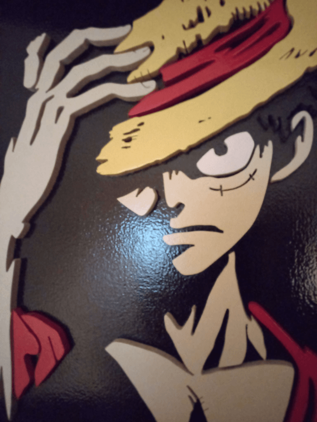Luffy -26x27 cms