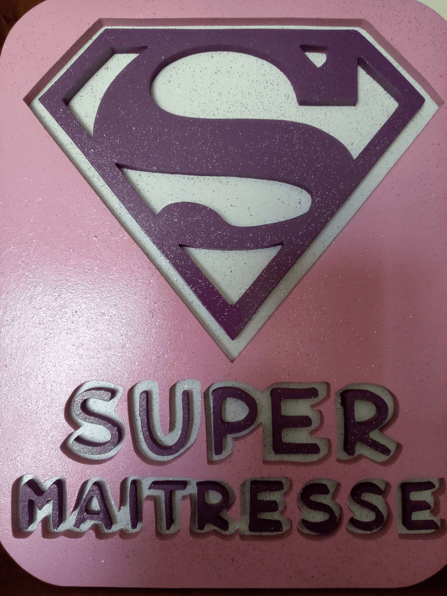 Super Maitresse - 20 x 25 cms