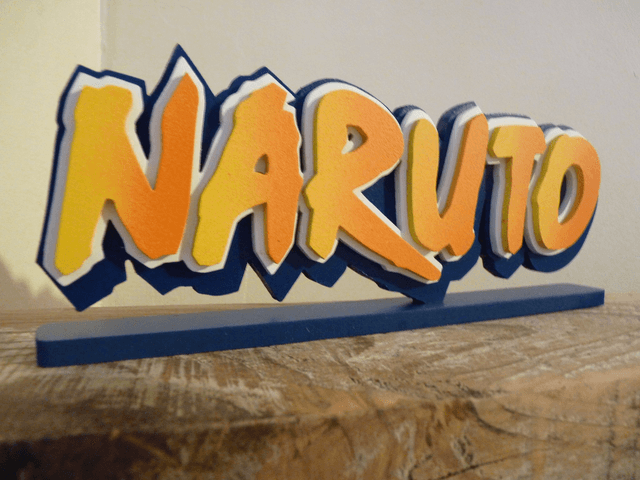 Décoration Manga en Bois - 20x7 cms
