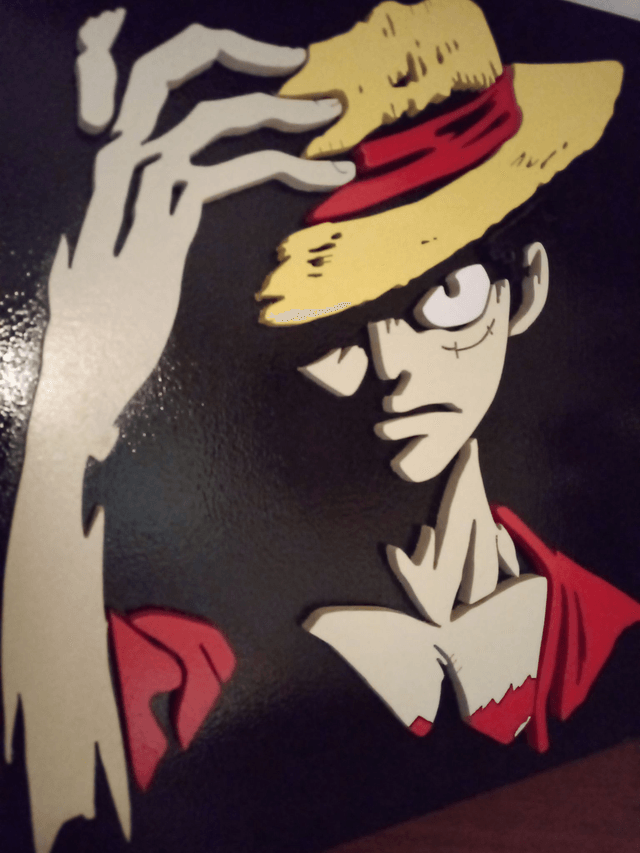 Luffy -26x27 cms