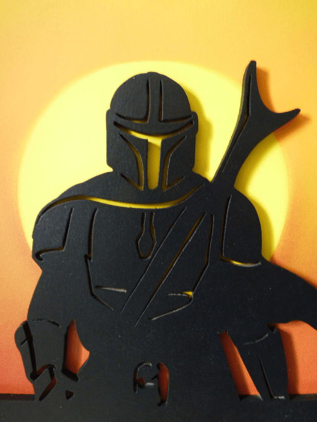 The Mandalorian - 20x28 cms