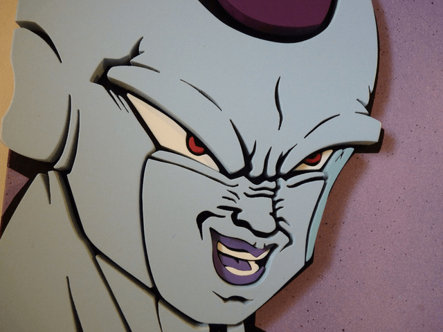 Tableau de Freezer de Dragon Ball - 29x35 cms