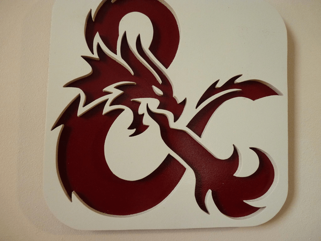 Donjons et Dragons - 20x20 cms