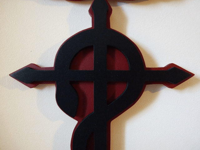 Flamel de Full Metal Alchimist - 18x27 cms
