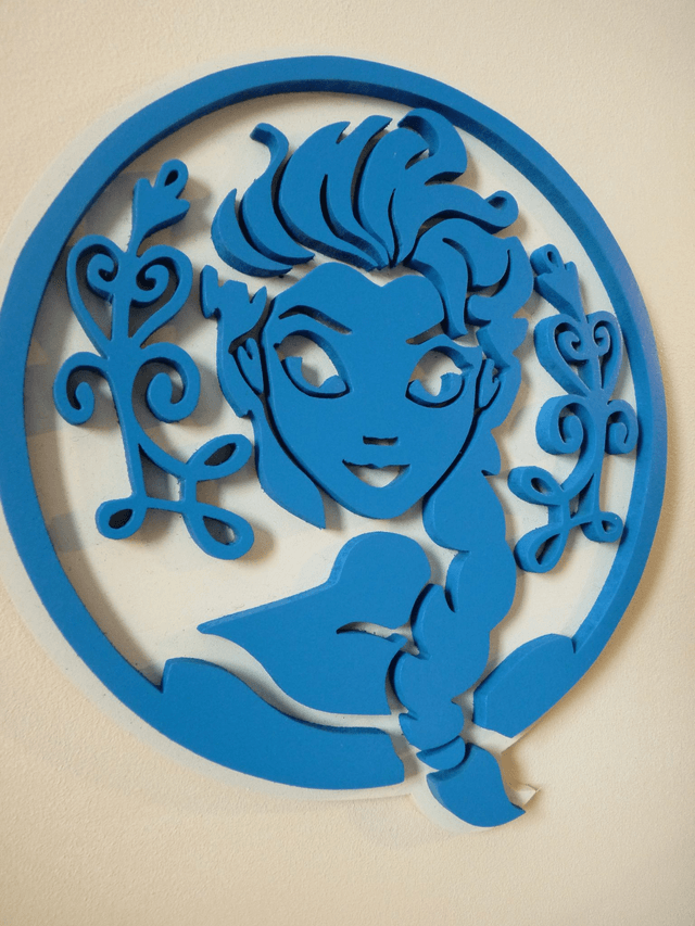 La Reine des Neiges - 19x20 cms