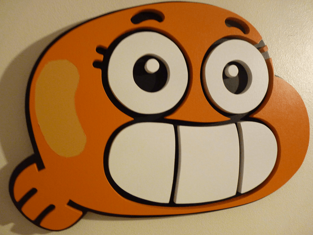 Darwin, de l'incroyable Univers de Gumball - 25x18 cms