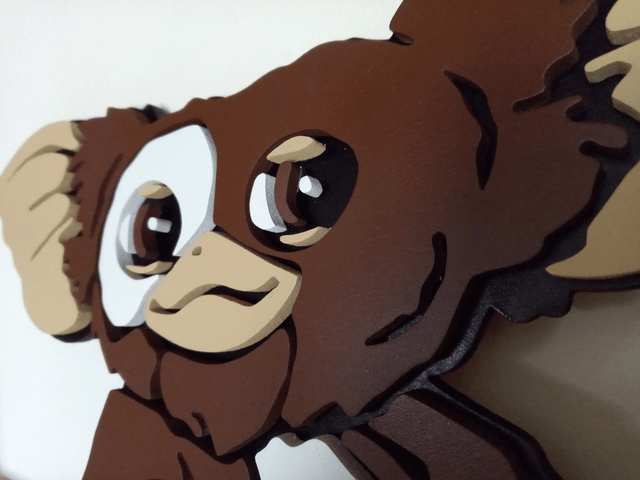 Gizmo, le plus mignon des mogwaï - 28x32 cms