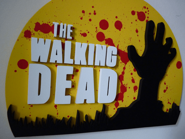 The Walking Dead - 28x20 cms