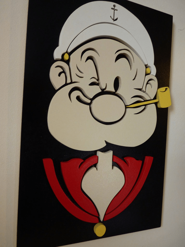 Popeye - 19x29 cms