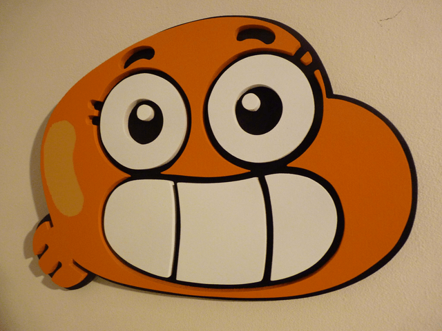 Darwin, de l'incroyable Univers de Gumball - 25x18 cms