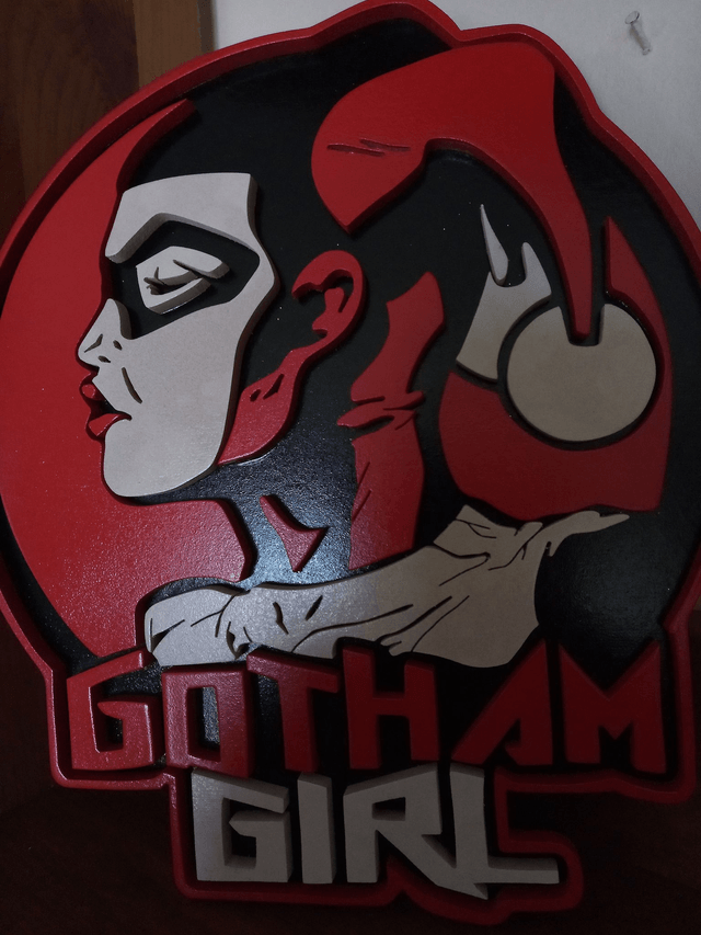 Harley Quinn alias Gotham Girl - 19x22 cms