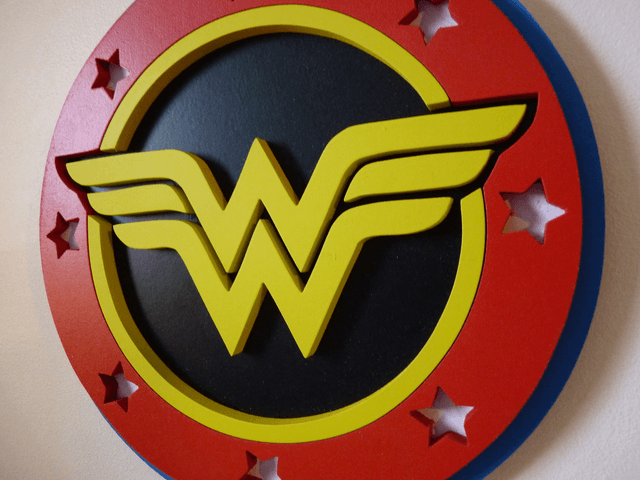 Wonder Woman - 20x20 cms