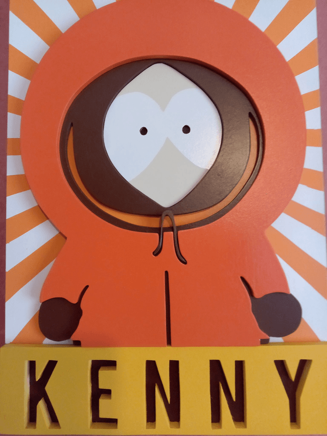 Kenny de Southpark - 27x40 cms