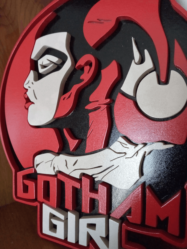 Harley Quinn alias Gotham Girl - 19x22 cms