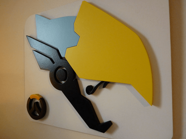 Pharah d'Overwatch - 25x20 cms