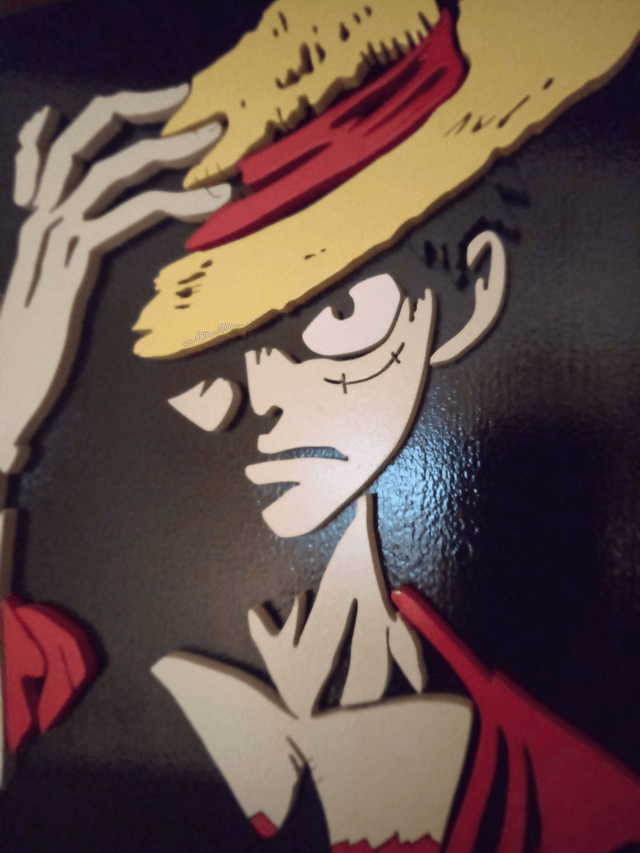 Luffy -26x27 cms