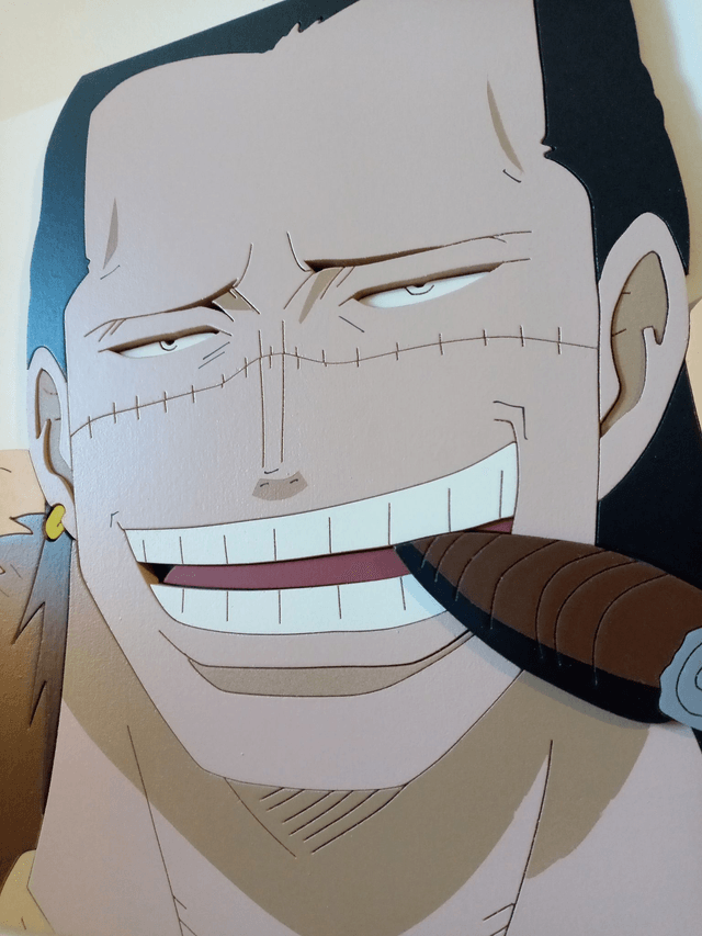Crocodile de One Piece - 26x26 cms