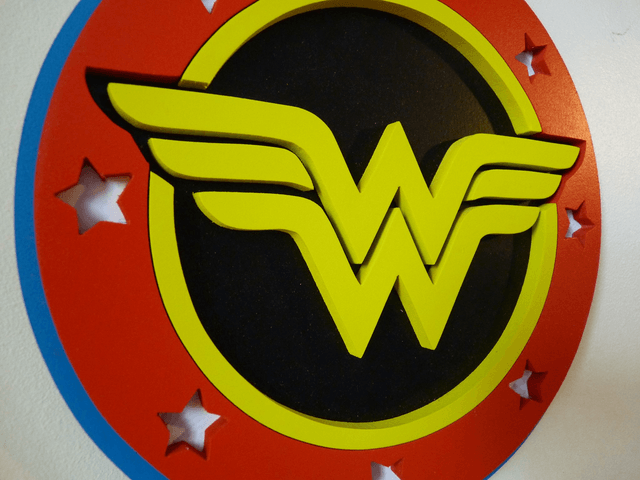 Wonder Woman - 20x20 cms