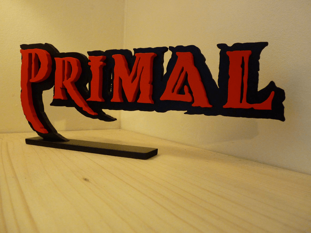 Primal, le jeu vidéo PS2 - 28x11 cms