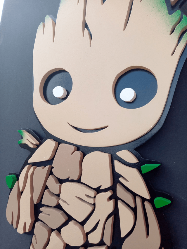 Groot - 16x29 cms