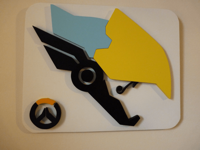 Pharah d'Overwatch - 25x20 cms