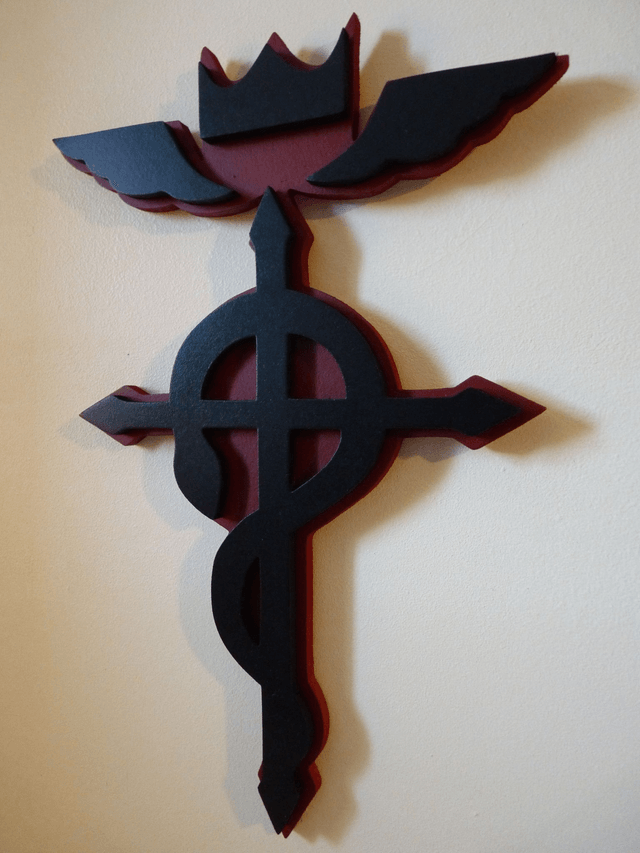 Flamel de Full Metal Alchimist - 18x27 cms