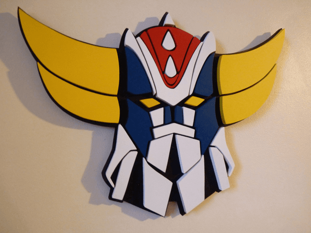 Goldorak - 28x20 cms