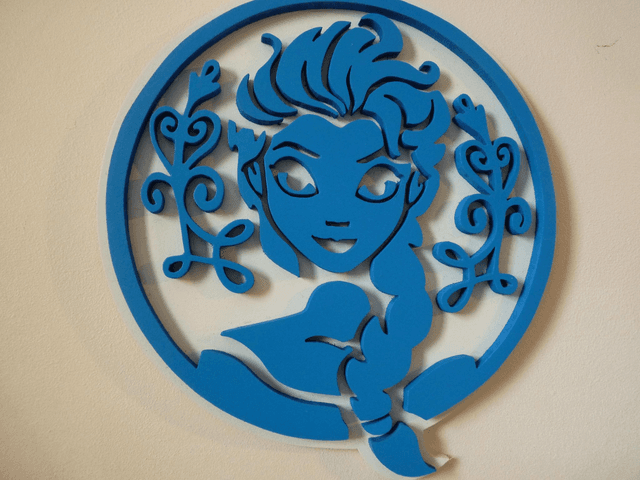 La Reine des Neiges - 19x20 cms