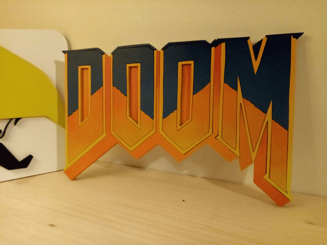 Doom - 29 x 18 cms