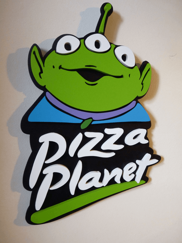 Pizza Planet - 16x28 cms