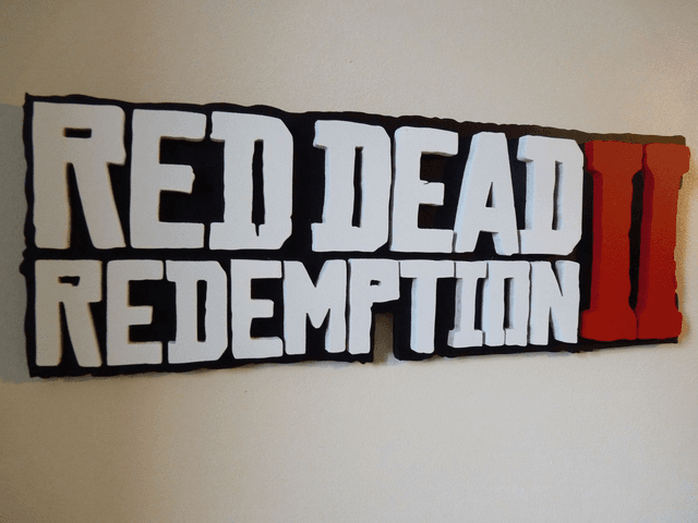 Red Dead Redemption II - 28x10 cms