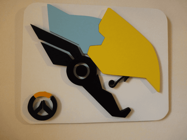 Pharah d&#039;Overwatch - 25x20 cms